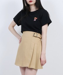 PUNYUS | サイドプリーツミニスカート(スカート)
