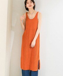 KBF | ノースリーブニットワンピース(ワンピース)