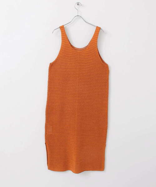 KBF（ケイビーエフ）の「ノースリーブニットワンピース（ワンピース・レディース・ライトベージュ/オレンジ/ライトカーキ・ONE）」の21枚目の写真