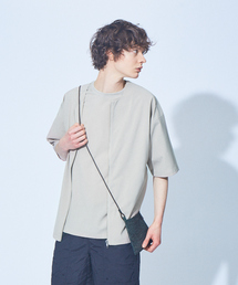 【MYSELF ABAHOUSE】POLYTOROTEX ジップシャツ