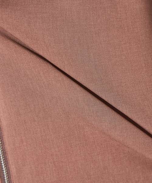 MYSELF ABAHOUSE（マイセルフアバハウス）の「【MYSELF ABAHOUSE】POLYTOROTEX ジップシャツ（シャツ/ブラウス・メンズ・ライトブラウン/ベージュ/グレー/ブラック・48/46）」の8枚目の写真