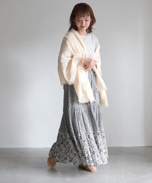 ☆SLOBE IENAポンディシェリストール SLOBE IENA（スローブイエナ）の「【Pondichery/ポンディシェリ