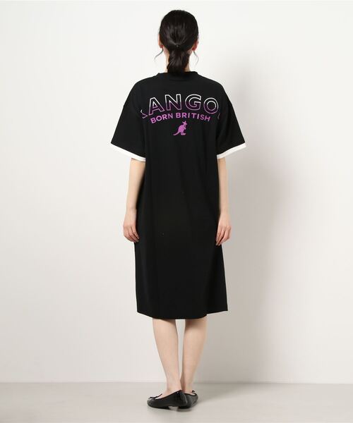 KANGOL（カンゴール）の「【KANGOL】フェイクレイヤードワンピース（ワンピース・レディース・ベージュ/ブラック・L/M）」の5枚目の写真