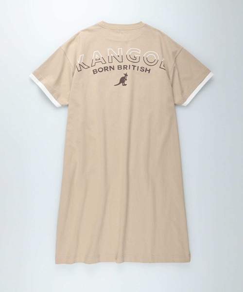 KANGOL（カンゴール）の「【KANGOL】フェイクレイヤードワンピース（ワンピース・レディース・ベージュ/ブラック・L/M）」の6枚目の写真