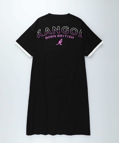 KANGOL（カンゴール）の「【KANGOL】フェイクレイヤードワンピース（ワンピース・レディース・ベージュ/ブラック・L/M）」の8枚目の写真