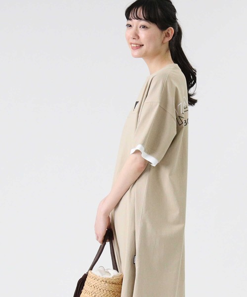 KANGOL（カンゴール）の「【KANGOL】フェイクレイヤードワンピース（ワンピース・レディース・ベージュ/ブラック・L/M）」の20枚目の写真