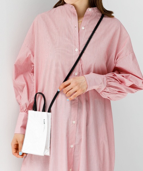 koe（コエ）の「koeトートS*（トートバッグ・レディース・ホワイト/ベージュ/シルバー・FREE）」の2枚目の写真