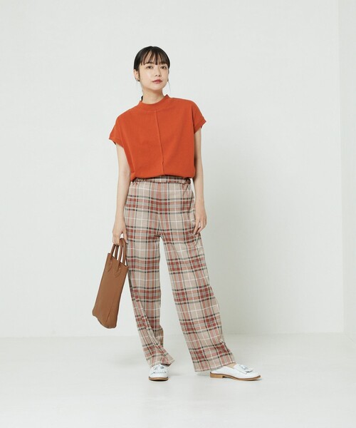 レア♡プリーツプリーズALTパンツ　オレンジ×黒 me ISSEY MIYAKE – Page 4 – isseymiyake.com