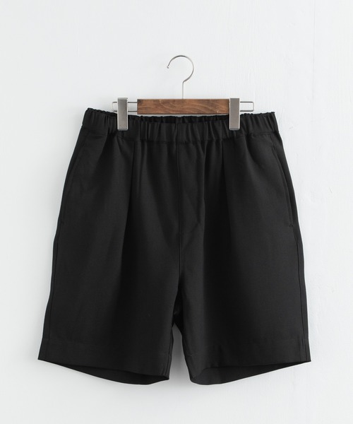 Ressaca（レサーカ）の「セットアップ テックリネン オーバーサイズ半袖バンドシャツ&バルーンショートパンツ（セットアップ・メンズ・ホワイト/ブラック/ベージュ/ネイビー/グレー/オリーブ/グレイッシュブルー/パープル系・M/L）」の19枚目の写真