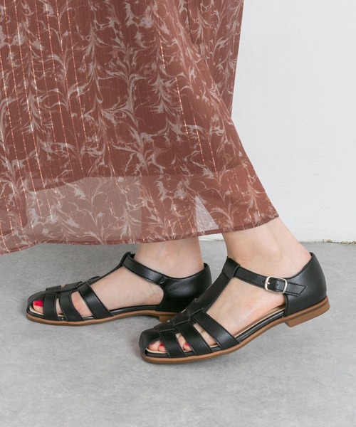 RODE SKO（ロデスコ）の「『MADE IN JAPAN』ERNESTA グルカサンダル（サンダル・レディース・ホワイト/ブラック・38/37）」の8枚目の写真