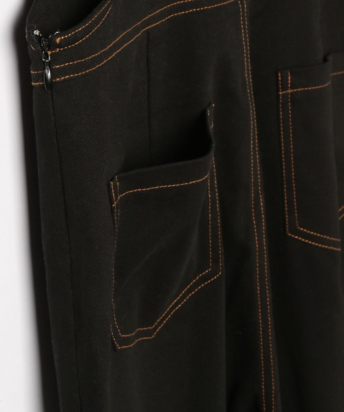 Heather（ヘザー）の「Heather mini サロペット 958005（サロペット/オーバーオール・レディース・ピンク/ブラック・XXS/S）」の20枚目の写真