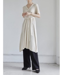 amel | リブニットワンピース(ワンピース)