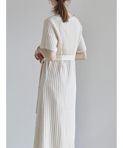 amel（エイメル）の「リブニットワンピース（ワンピース・レディース・ベージュ・FREE）」の13枚目の写真