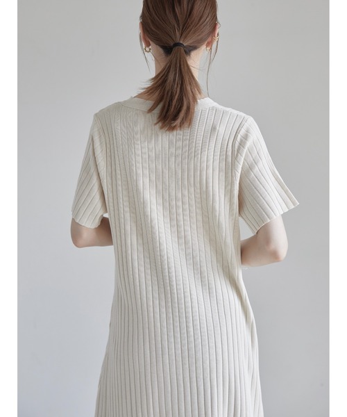 amel（エイメル）の「リブニットワンピース（ワンピース・レディース・ベージュ・FREE）」の14枚目の写真