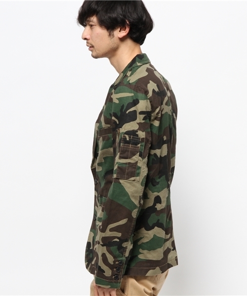 WEGO(ウィゴー)の「WEGO/ミリタリーテーラードジャケット(テーラードジャケット・メンズ・カーキ/その他1・MEDIUM/LARGE)」の13枚目の写真