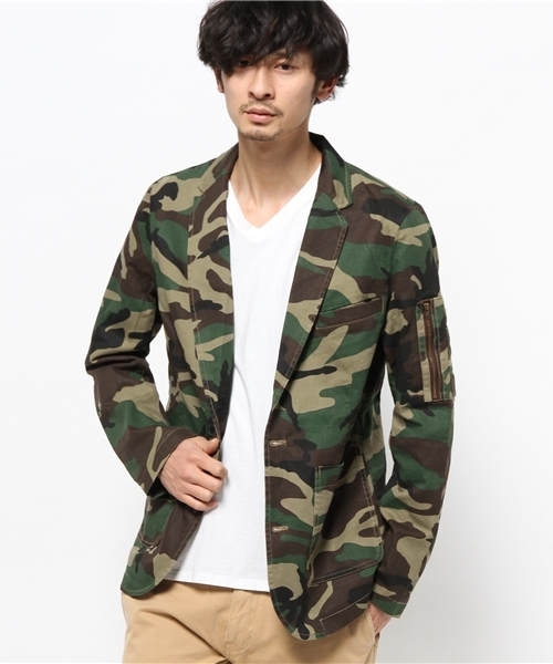 WEGO(ウィゴー)の「WEGO/ミリタリーテーラードジャケット(テーラードジャケット・メンズ・カーキ/その他1・MEDIUM/LARGE)」の15枚目の写真