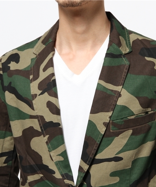 WEGO(ウィゴー)の「WEGO/ミリタリーテーラードジャケット(テーラードジャケット・メンズ・カーキ/その他1・MEDIUM/LARGE)」の16枚目の写真