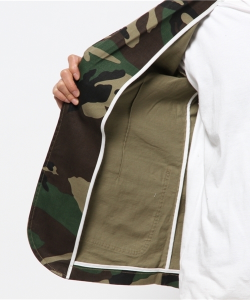 WEGO(ウィゴー)の「WEGO/ミリタリーテーラードジャケット(テーラードジャケット・メンズ・カーキ/その他1・MEDIUM/LARGE)」の11枚目の写真