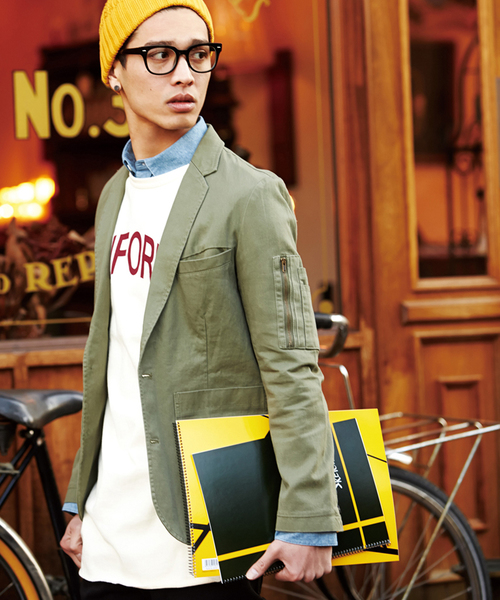 WEGO(ウィゴー)の「WEGO/ミリタリーテーラードジャケット(テーラードジャケット・メンズ・カーキ/その他1・MEDIUM/LARGE)」の18枚目の写真