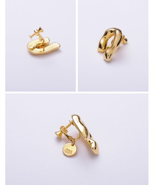 Re:EDIT（リエディ）の「ホースシューイヤリング（イヤリング・レディース・ゴールド/シルバー・FREE）」の5枚目の写真