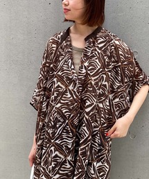 RIVE DROITE | モロッカンプリントシアーワンピース(ワンピース)