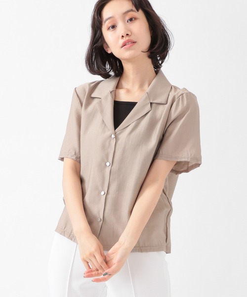 セール 3 3field Trip Openカラー半袖シャツ シャツ ブラウス Aland エーランド のファッション通販 Zozotown
