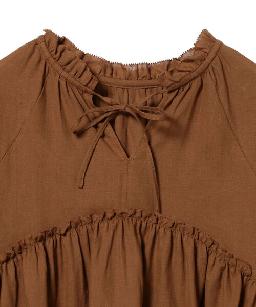 B:MING by BEAMS（ビーミングバイビームス）の「B:MING by BEAMS / 2WAY ボリューム ブラウス（シャツ/ブラウス・レディース・ブラック/ブラウン/グレー・SMALL/MEDIUM）」の18枚目の写真