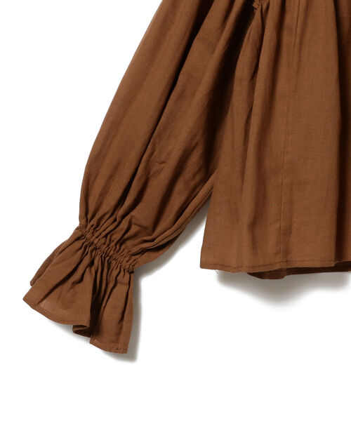 B:MING by BEAMS（ビーミングバイビームス）の「B:MING by BEAMS / 2WAY ボリューム ブラウス（シャツ/ブラウス・レディース・ブラック/ブラウン/グレー・SMALL/MEDIUM）」の19枚目の写真