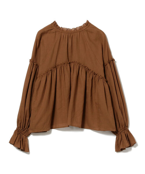 B:MING by BEAMS（ビーミングバイビームス）の「B:MING by BEAMS / 2WAY ボリューム ブラウス（シャツ/ブラウス・レディース・ブラック/ブラウン/グレー・SMALL/MEDIUM）」の20枚目の写真