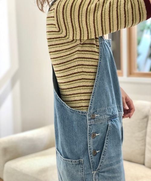 WHIMSIC（ウィムジック）の「【WHIMSIC】9.0oz デニムオーバーオールズ（サロペット/オーバーオール・メンズ・ネイビー/ブルー・2/1）」の17枚目の写真