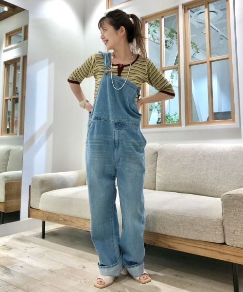 WHIMSIC（ウィムジック）の「【WHIMSIC】9.0oz デニムオーバーオールズ（サロペット/オーバーオール・メンズ・ネイビー/ブルー・2/1）」の20枚目の写真