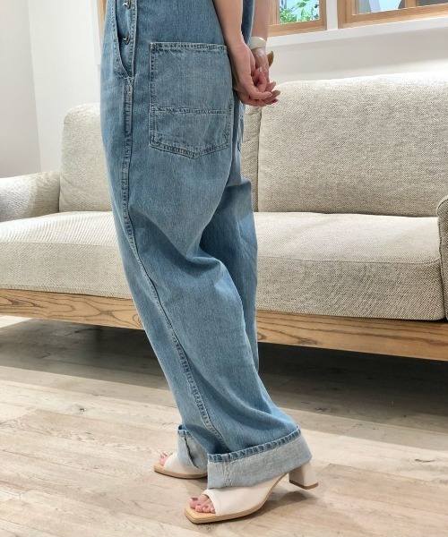 WHIMSIC（ウィムジック）の「【WHIMSIC】9.0oz デニムオーバーオールズ（サロペット/オーバーオール・メンズ・ネイビー/ブルー・2/1）」の18枚目の写真