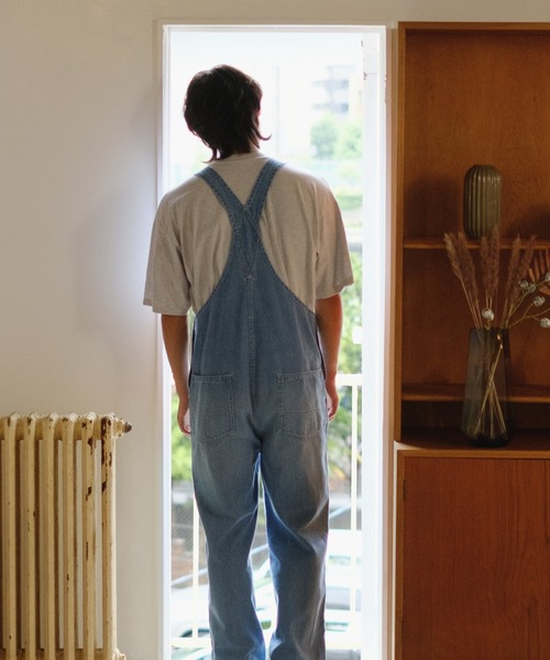 WHIMSIC（ウィムジック）の「【WHIMSIC】9.0oz デニムオーバーオールズ（サロペット/オーバーオール・メンズ・ネイビー/ブルー・2/1）」の3枚目の写真