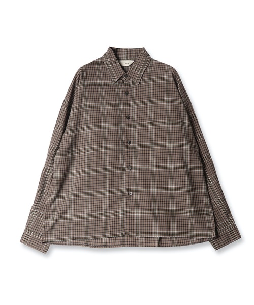 Jieda（ジエダ）の「CHECK OVERSIZED SHIRT L/S（シャツ