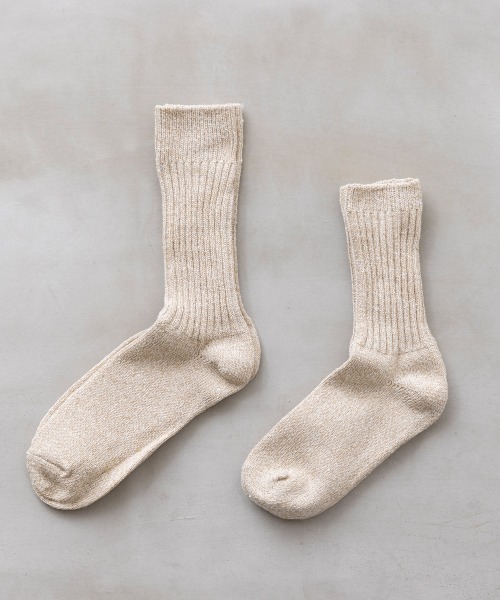 OMNES（オムネス）の「シルク混 ソックス（ソックス/靴下・レディース・ホワイト/ブラック/グレー/オートミール/ブラウン/グリーン・M/L）」の14枚目の写真