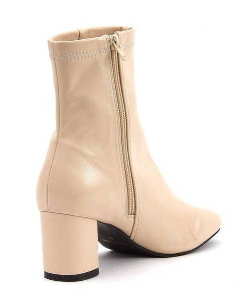 POU DOU DOU（プードゥドゥ）の「ストレッチショートブーツ（ブーツ・レディース・ブラック/ナチュラル/ブルー・4/3）」の10枚目の写真