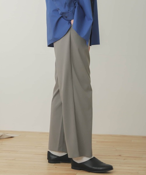 SENSE OF PLACE by URBAN RESEARCH（センスオブプレイスバイアーバンリサーチ）の「『セットアップ対応』ワイドスラックス（その他パンツ・メンズ・ライトベージュ/ブラック/ブラウン/グレー・SMALL/MEDIUM/LARGE）」の15枚目の写真