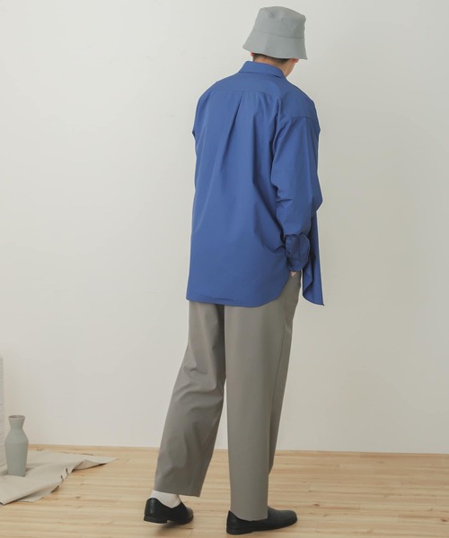 SENSE OF PLACE by URBAN RESEARCH（センスオブプレイスバイアーバンリサーチ）の「『セットアップ対応』ワイドスラックス（その他パンツ・メンズ・ライトベージュ/ブラック/ブラウン/グレー・SMALL/MEDIUM/LARGE）」の17枚目の写真