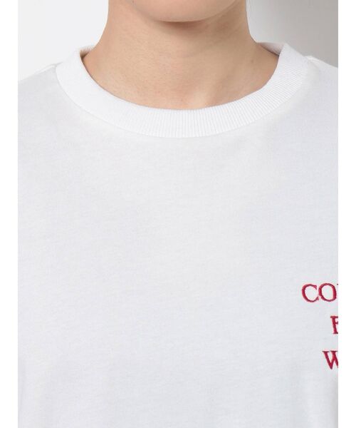 jouetie（ジュエティ）の「2WAYドッキングロンT（Tシャツ/カットソー・レディース・ライトブルー/ブラック/オフホワイト・MEDIUM）」の6枚目の写真