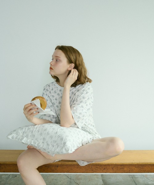 PUAL CE CIN（ピュアルセシン）の「花柄プリントルームウェアセット（Tシャツ/カットソー・レディース・その他1/その他2・FREE）」の3枚目の写真