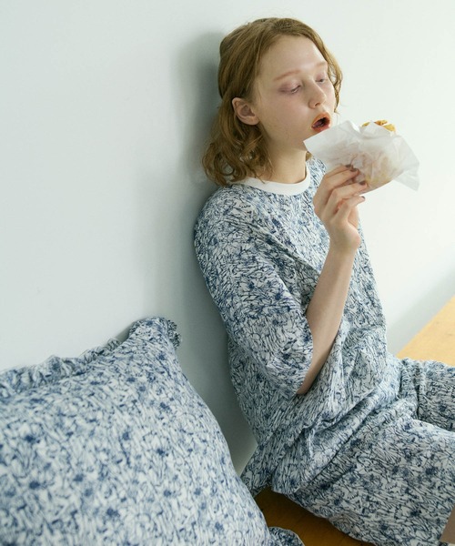 PUAL CE CIN（ピュアルセシン）の「花柄プリントルームウェアセット（Tシャツ/カットソー・レディース・その他1/その他2・FREE）」の15枚目の写真