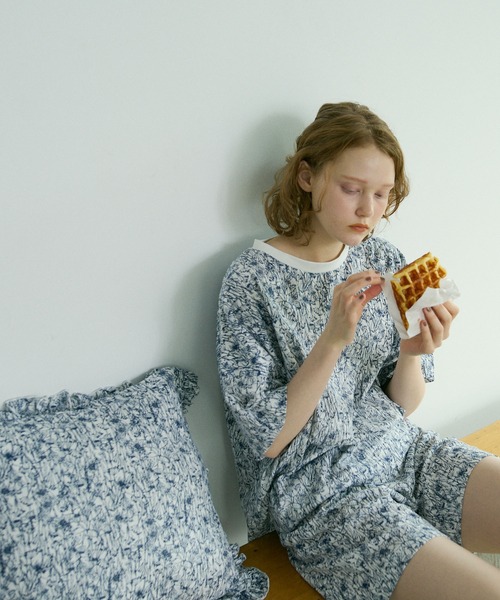 PUAL CE CIN（ピュアルセシン）の「花柄プリントルームウェアセット（Tシャツ/カットソー・レディース・その他1/その他2・FREE）」の18枚目の写真