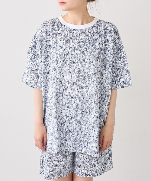 PUAL CE CIN（ピュアルセシン）の「花柄プリントルームウェアセット（Tシャツ/カットソー・レディース・その他1/その他2・FREE）」の16枚目の写真
