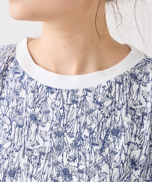 PUAL CE CIN（ピュアルセシン）の「花柄プリントルームウェアセット（Tシャツ/カットソー・レディース・その他1/その他2・FREE）」の11枚目の写真