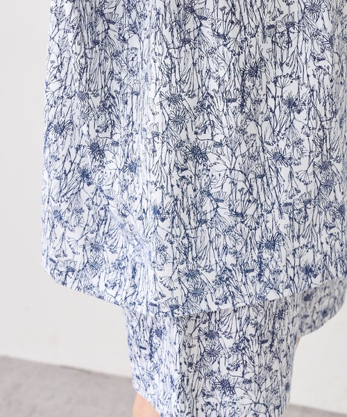 PUAL CE CIN（ピュアルセシン）の「花柄プリントルームウェアセット（Tシャツ/カットソー・レディース・その他1/その他2・FREE）」の8枚目の写真