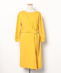 セール ブランド古着 Plst プラステ レディース のワンピース オレンジ 橙色系 半端袖 古着通販 Zozoused