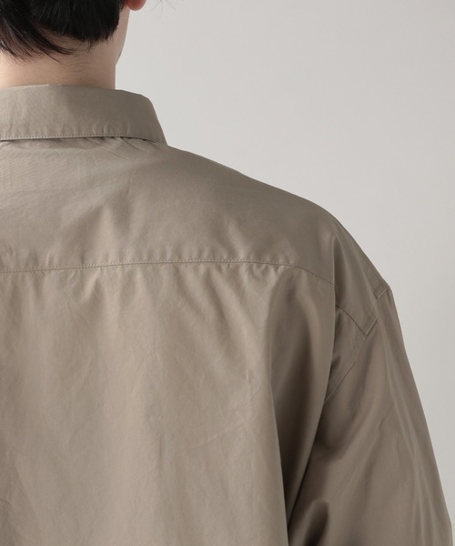 RAGEBLUE（レイジブルー）の「ブロード無地/セミロングシャツ/203114（シャツ/ブラウス・メンズ・ホワイト/ブラック/ベージュ・MEDIUM/LARGE）」の6枚目の写真