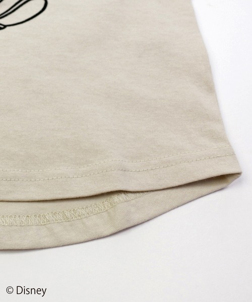 JAM & LINK（ジャムアンドリンク）の「【Disney】ミッキーマウス/ラグランロングTシャツ（Tシャツ/カットソー・キッズ・ブラック×ホワイト/グリーン系その他/ベージュ系その他・100cm/110cm/140cm/120cm/90cm/130cm）」の20枚目の写真