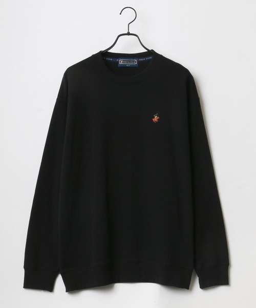 BEVERLY HILLS POLO CLUB(ビバリーヒルズポロクラブ)の「BEVERLY HILLS POLO CLUB/ビバリーヒルズポロクラブ オーバーサイズ ワンポイント ロゴ 刺繍 スウェット レディース メンズ トレーナー(スウェット・メンズ・ホワイト/チャコールグレー/ブラック/ダークグリーン/ブルー/オートミール・M/L/XL)」の8枚目の写真