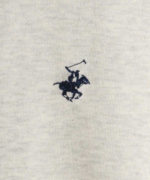 BEVERLY HILLS POLO CLUB(ビバリーヒルズポロクラブ)の「BEVERLY HILLS POLO CLUB/ビバリーヒルズポロクラブ オーバーサイズ ワンポイント ロゴ 刺繍 スウェット レディース メンズ トレーナー(スウェット・メンズ・ホワイト/チャコールグレー/ブラック/ダークグリーン/ブルー/オートミール・M/L/XL)」の16枚目の写真